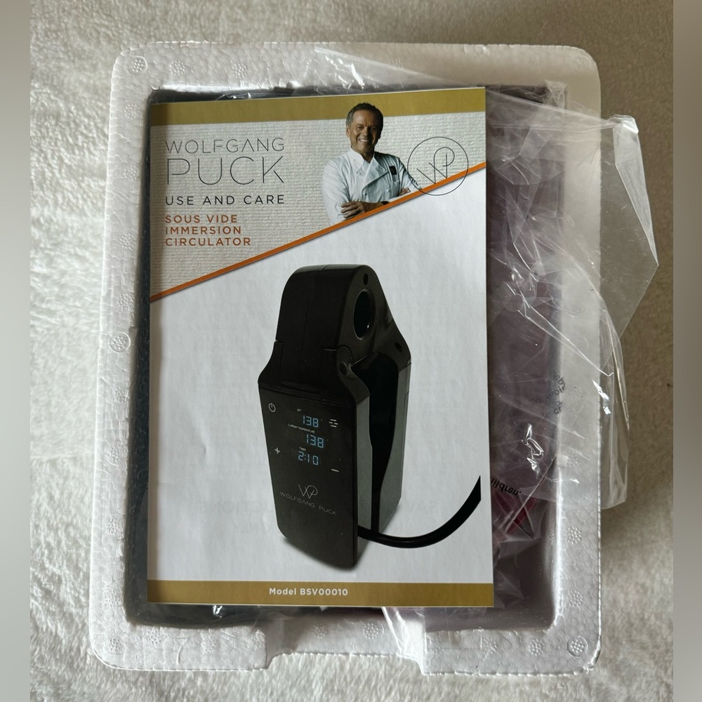 Wolfgang Puck Black Sous Vide Immersion Circulator